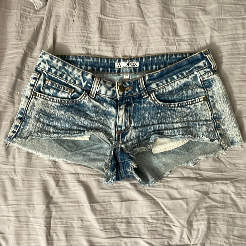 Wildfox, Denim shorts, 27